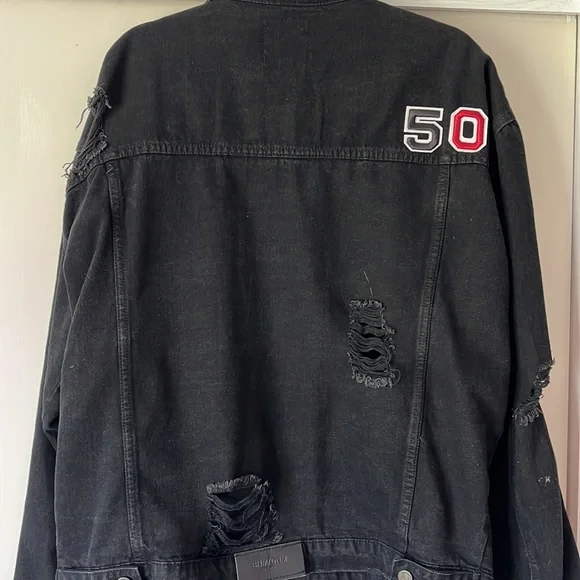 Denim Jacket - Ripped - Picture 3 of 3